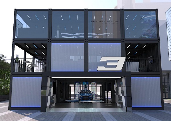 BMW  ‘뉴 3시리즈 드라이빙 큐브’에는 새로 출시된 뉴 3시리즈 라인업이 전시되어 있으며 현장 신청을 통해 시승도 할 수 있다. 또한, 아크릴 무드등, 홀로그램 포토존 등 다양한 볼거리 및 체험을 제공할 예정이다. 사진=BMW 제공