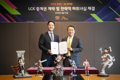 SKT ‘롤 챔피언스 코리아’ 중계권 확보···5G AR·VR로 생중계