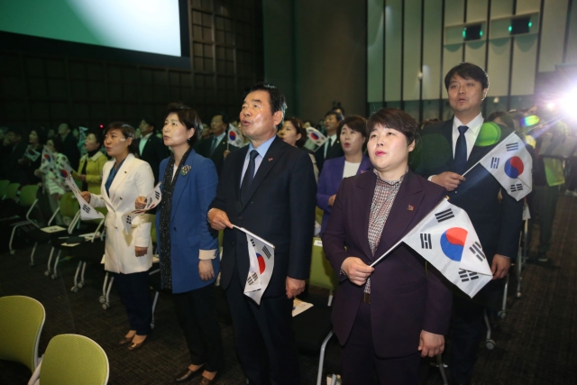 수원시의회, ‘대한민국 임시정부 수립 100주년 기념식’ 참석