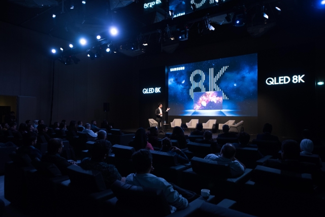 삼성전자 ‘QLED 8K’ 중동 신호탄···“거래선·미디어 초청 행사”
