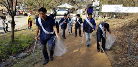 비에스종합병원, 강화 고려산 일대 환경정화 캠페인 실시
