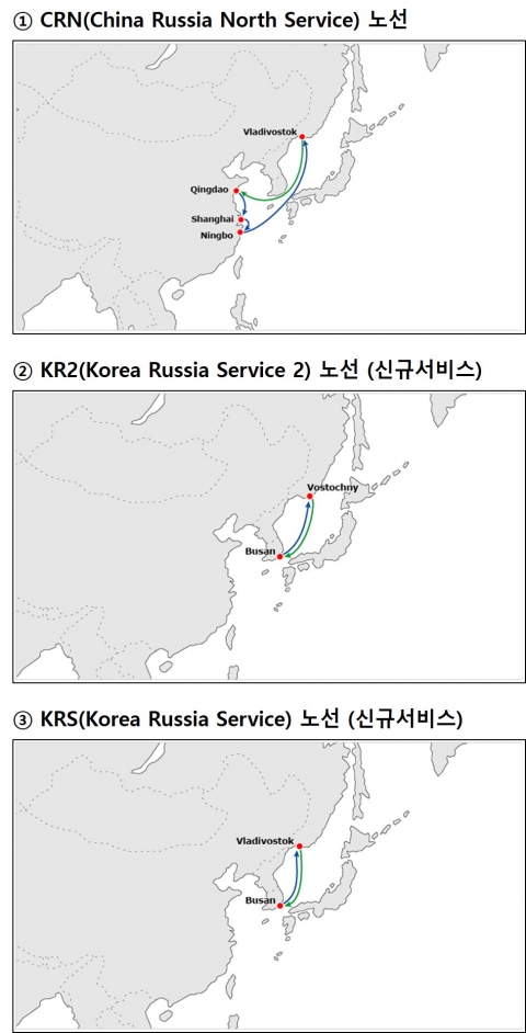 현대상선, 부산~러시아 직기항 서비스 내달 시작