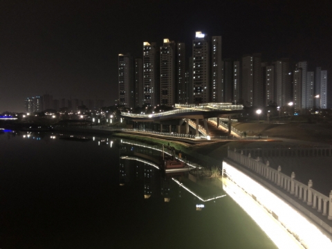 인천경제청, 청라호수공원 레이크하우스 전망데크 25일 개방