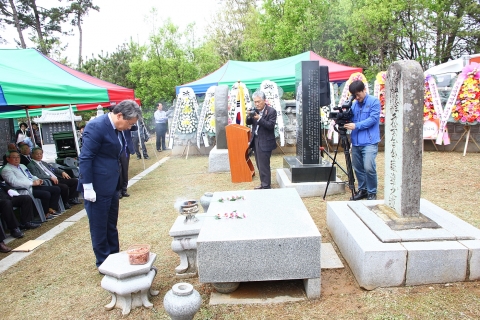 정읍시, 전봉준장군 순국 124주기 추모제 진행