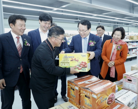 익산수퍼마켓사업협동조합,중소유통공동도매물류센터 증축 개소