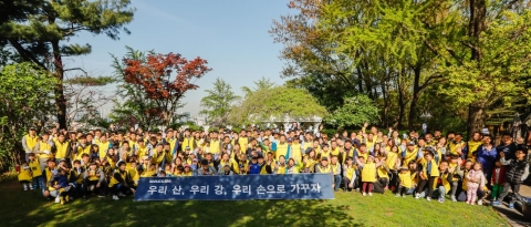 대림, 가족과 함께하는 남산 나무 가꾸기 펼쳐