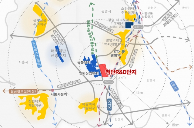 경기도, ‘광명시흥테크노밸리’ 도시첨단산업단지계획 승인