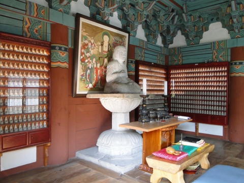 고창 선운사 참당암 석조지장보살좌상 보물 지정 된다!