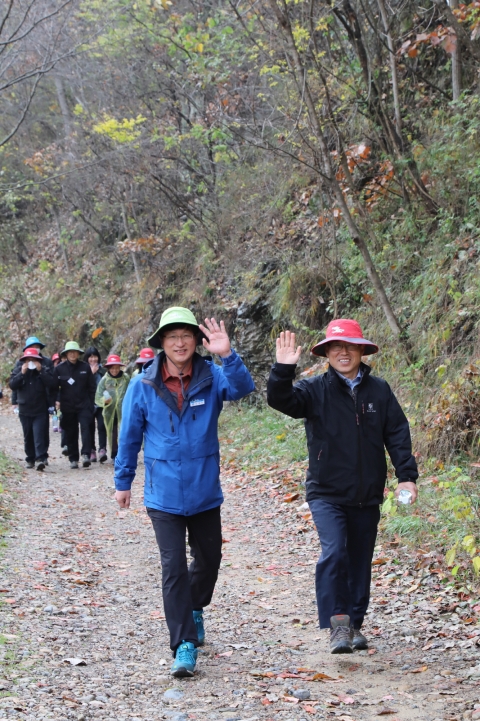 무주군, 금강변 마실길 건강걷기행사 개최