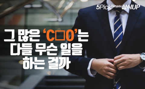 그 많은 ‘C□O’는 다들 무슨 일을 하는 걸까