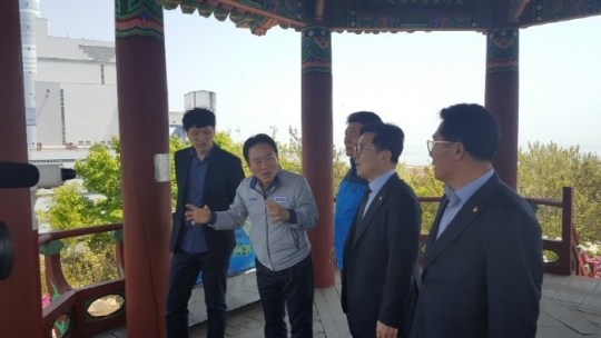 남동발전 영흥화력발전소를 방문한 인천시의회 산업경제위원회
