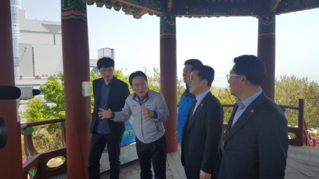 인천시의회, 미세먼지 발생 관련 남동발전 영흥화력발전소 방문