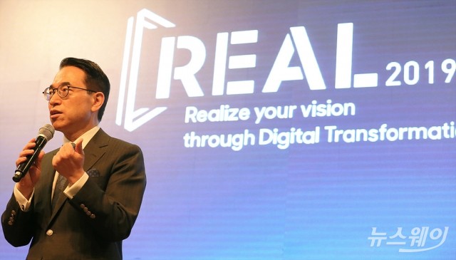 홍원표 삼성SDS 대표 “기업 디지털 혁신 지원하겠다”