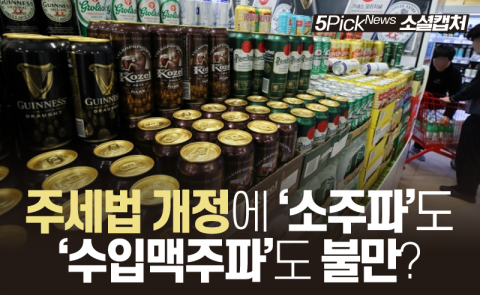 주세법 개정에 ‘소주파’도 ‘수입맥주파’도 불만?