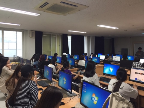 전주기전대학 유아보건 커플링사업단, 정보화 교육 실시