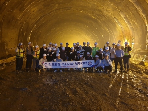 경복대 건설환경디자인과, 별내선 복선전철 제6공구 현장견학