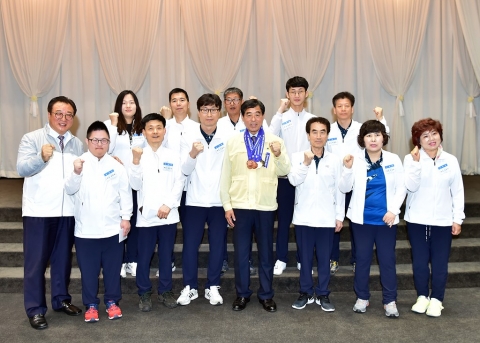 안산시, 경기도장애인체전 해단식·전국장애학생체전 환영식 가져