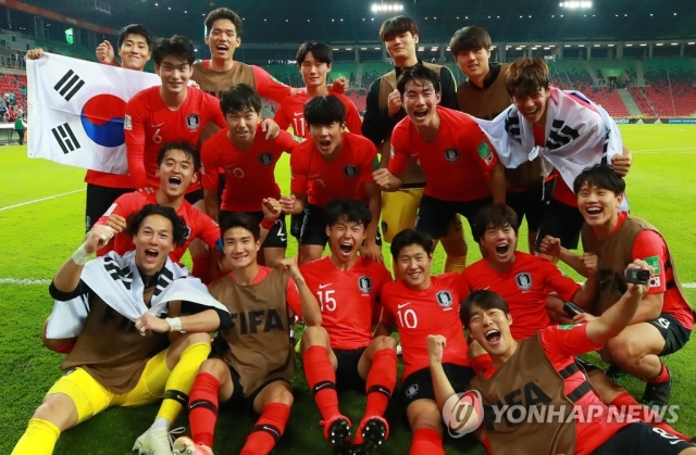 12일 새벽 U-20 한국 축구대표팀, 에콰도르와 4강전