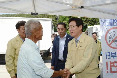 이환주 남원시장, 오지마을 방문 현장 행정 펼쳐