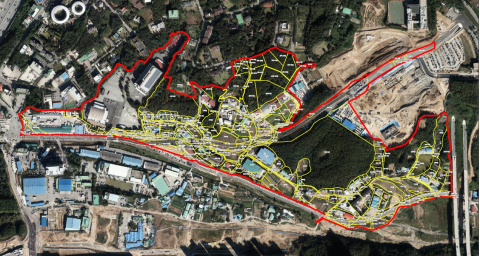 용인시, 기흥구 고매2지구 31만㎡ 지적재조사 완료