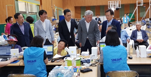 NH농협생명 전남총국, 농촌순회 무료진료 실시