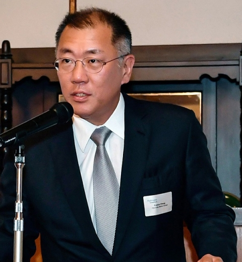 정의선 수석부회장, 獨 프랑크푸르트 모터쇼 참관···‘트렌드 살필 것’