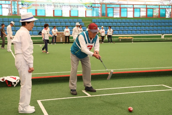 무진장, 3군 친선 게이트볼대회 성료 기사의 사진