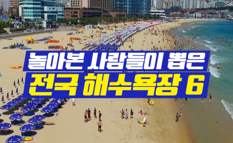 놀아본 사람들이 뽑은 전국 해수욕장 6