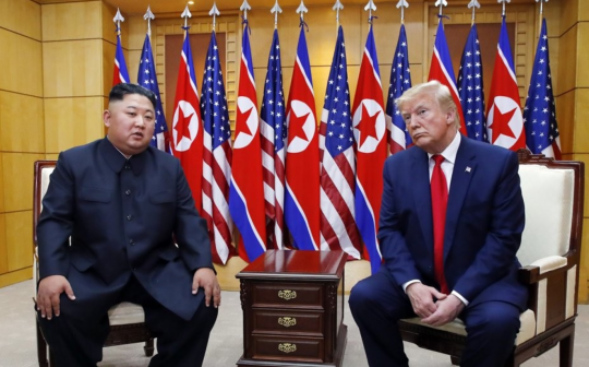 김정은 북한 국무위원장과 도널드 트럼프 미국 대통령. 사진=연합뉴스 제공