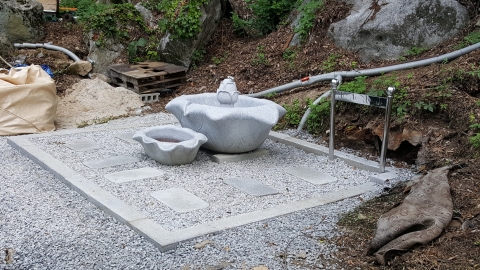 완주군, 모악산 수왕사 약수터 시설개선 완료