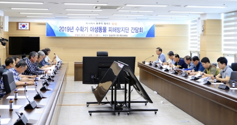임실군, 유해야생동물 피해방지 총력 대응