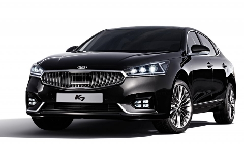  기아차 K7 하이브리드, 중후한 매력에 최첨단 기능 탑재