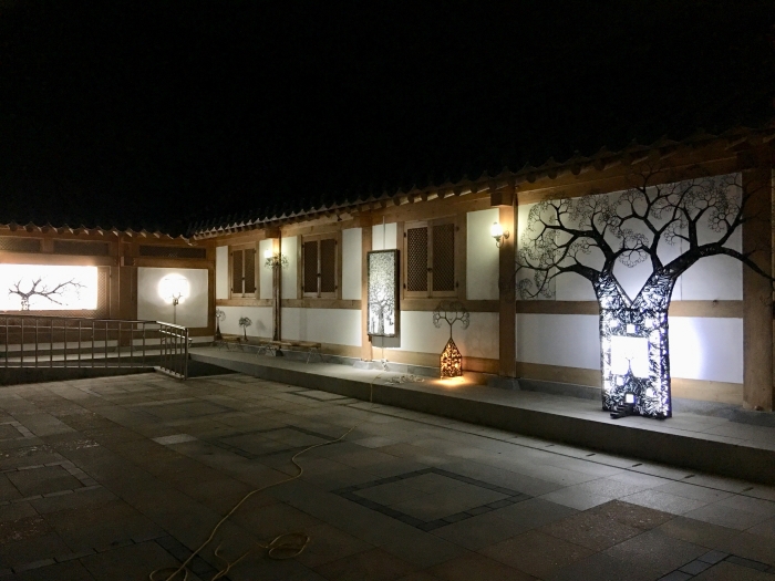 전통문화관 야간 전경