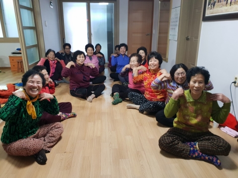 부안군보건소, 행복경로당 꼼지락 체조교실 운영