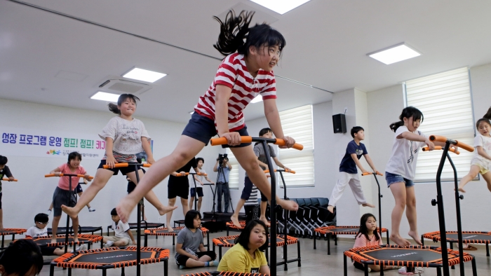 장수군 장계면건강생활지원센터,청소년 성장 점핑! 점핑! 프로그램 운영 기사의 사진