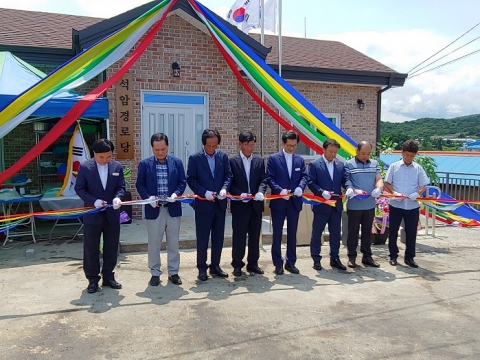 고창군 부안면 석암마을회관 준공