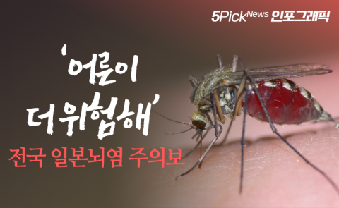 ‘어른이 더 위험해’ 전국 일본뇌염 주의보
