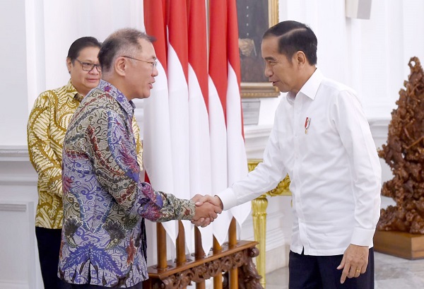 정의선 수석부회장, ‘印尼’ 대통령 만나 “미래 기술 접목 방안 구상”