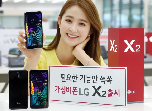 LG전자, 10만원대 스마트폰 ‘LG X2’ 국내 출시