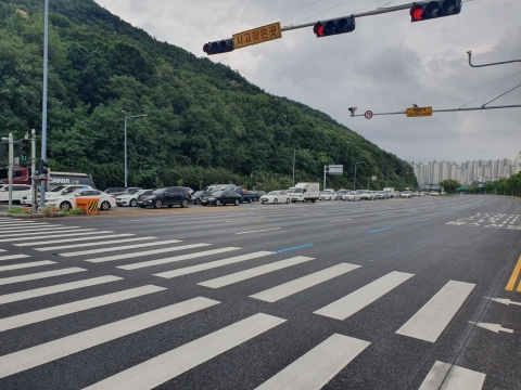 안양시 만안구, 대림대사거리∼양명고 도로정비 완료