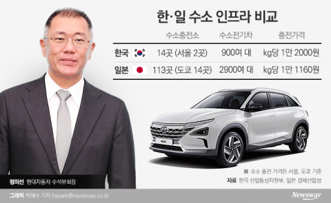 수소車 기술력 확보···대중화 위한 인프라 구축 관건