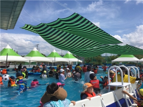 전주시 물놀이시설, 시민들 무더위 쉼터 각광