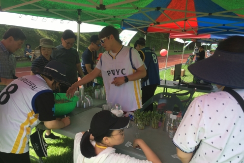 농생명센터, 청소년아웃도어페스티벌 농생명과학 체험부스 운영