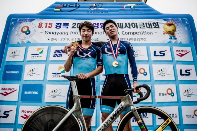한국국토정보공사 사이클팀, `8·15 양양국제사이클 대회` 단체종합우승