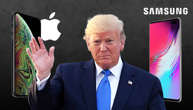 트럼프 “삼성 관세 안 내···애플 단기적 도와줄 것”