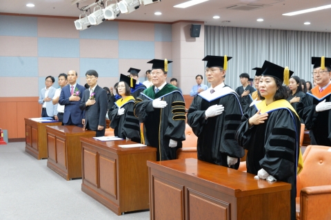 순천대, 2018학년도 후기 학위수여식 개최