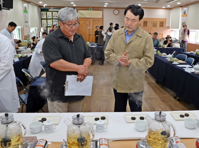 장흥군, 국가중요농업유산 ‘청태전’ 품질 표준화 추진 기사의 사진