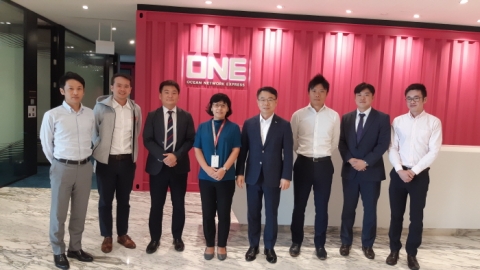 인천항만공사 이정행 부사장, 글로벌 선사 대상 포트세일즈...인천항 관심 높여