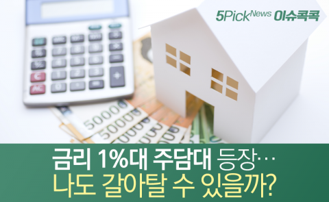 금리 1%대 주담대 등장···나도 갈아탈 수 있을까?
