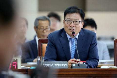 인천시의회, 김상길 인천환경공단 이사장 내정자 인사간담회 가져